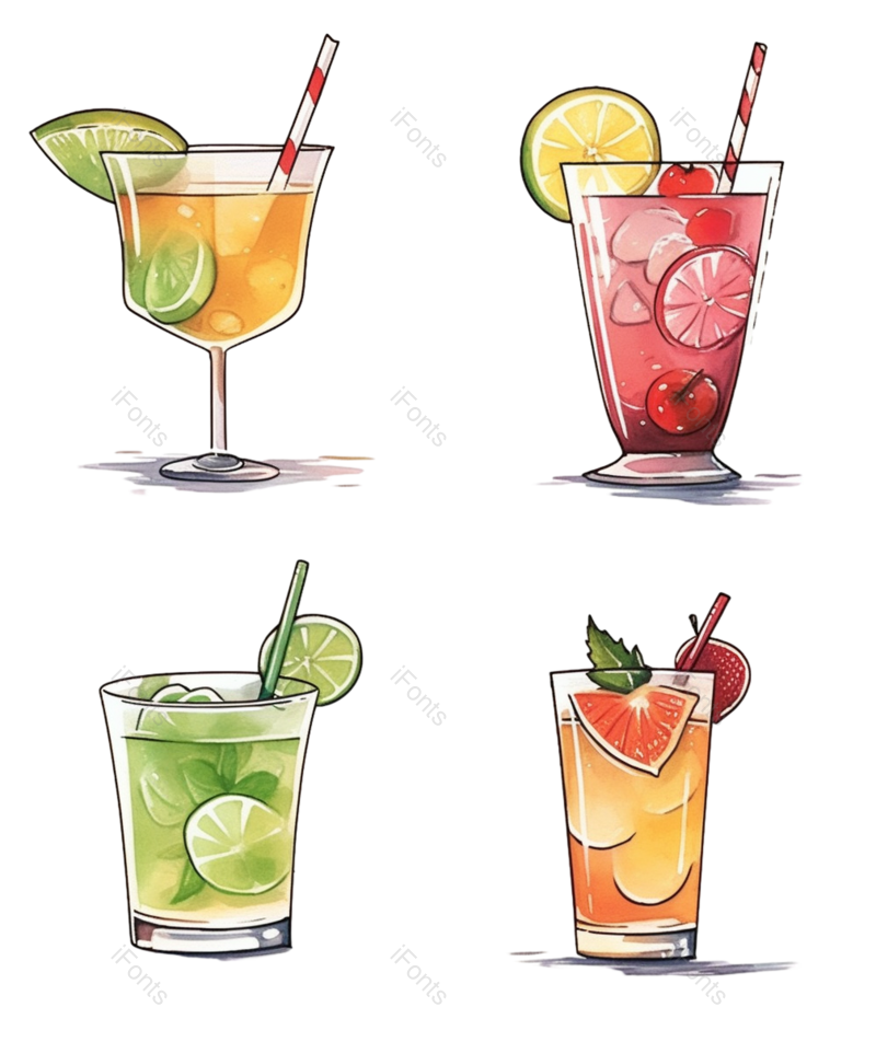 夏天图片,甜品元素,设计元素PNG,冰块免抠素材